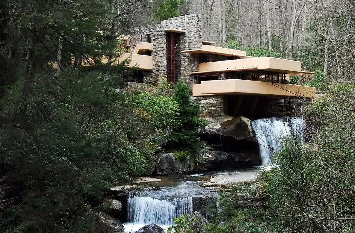 Fallingwater By Frank Lloyd Wright