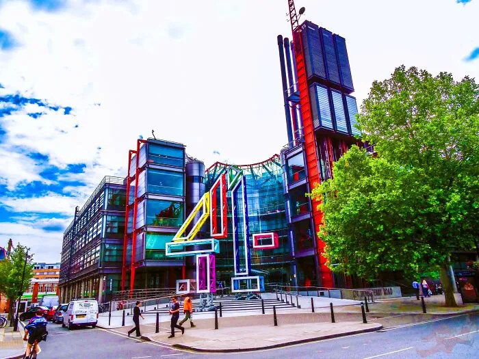 London Headquarters Of Channel Four Television