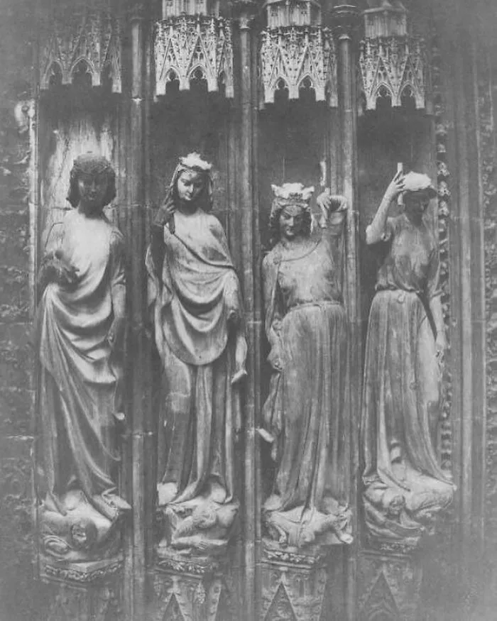 The Virtues Crushing The Vices, Strasbourg Cathedral, 1853