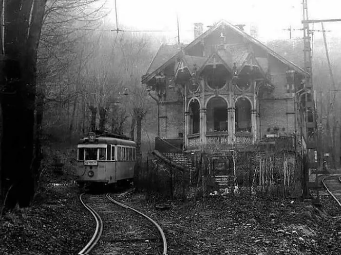 Tram 58 At Zugliget, Budapest, 1940