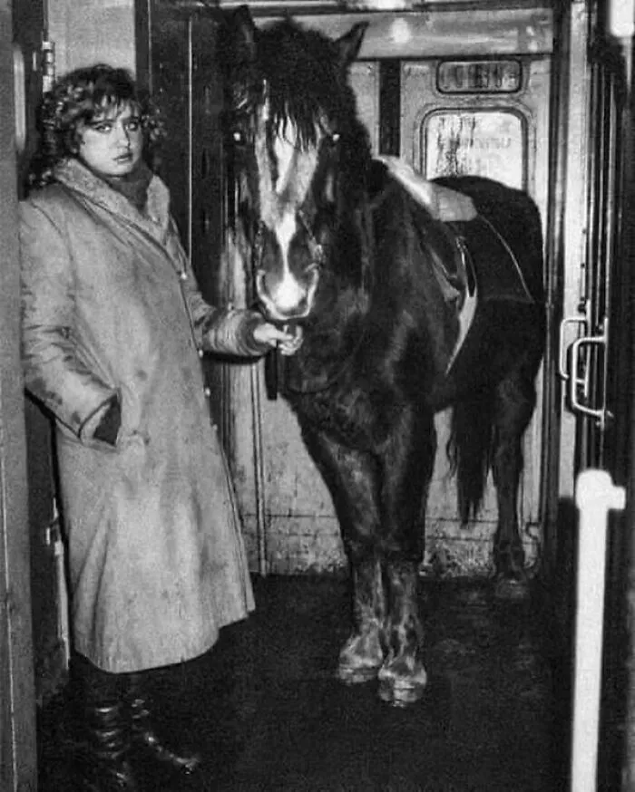 Leningrad Region, Commuter Train, 1993