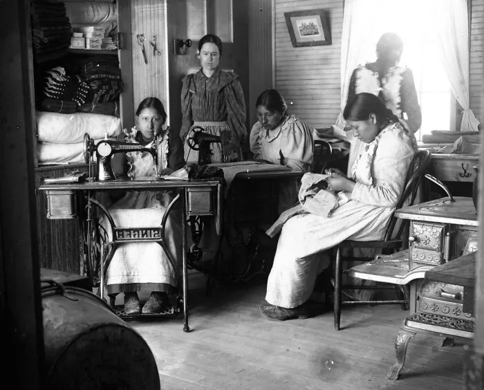Native American Girls Were Trained To Be Productive, Subservient Homemakers In The Mold Of Victorian Norms