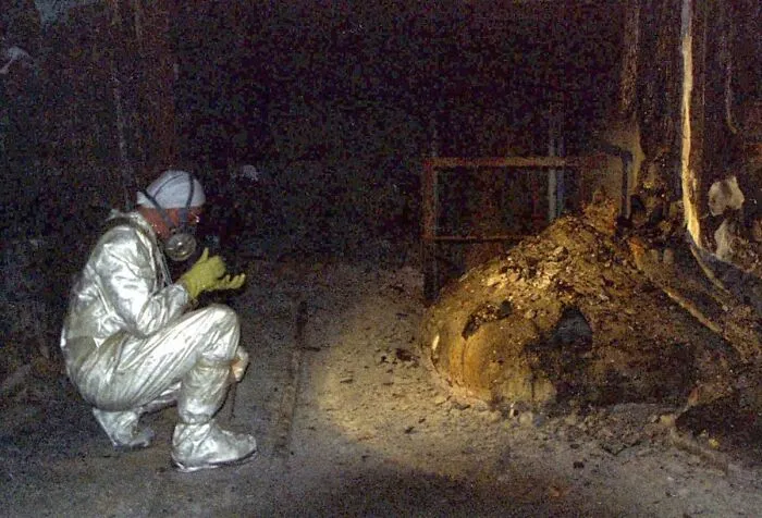 The Elephant's Foot Of The Chernobyl Disaster, 1996