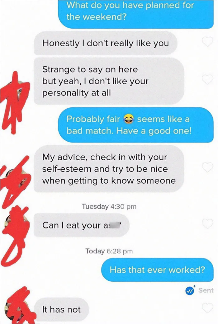 40 Times Pathetic And Cringy Men Showed Their True Colors Right Away