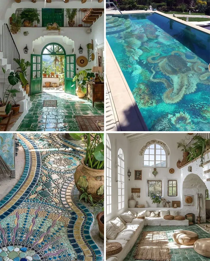 Colorful Mosaics In Your House, Yes Or No?