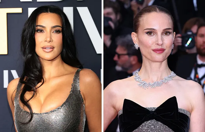 Kim Kardashian y Natalie Portman