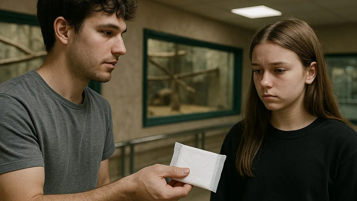 Single Dad Brings Some Pads For Teen Daughters At Family Zoo Visit, Causes Grandma’s Outburst