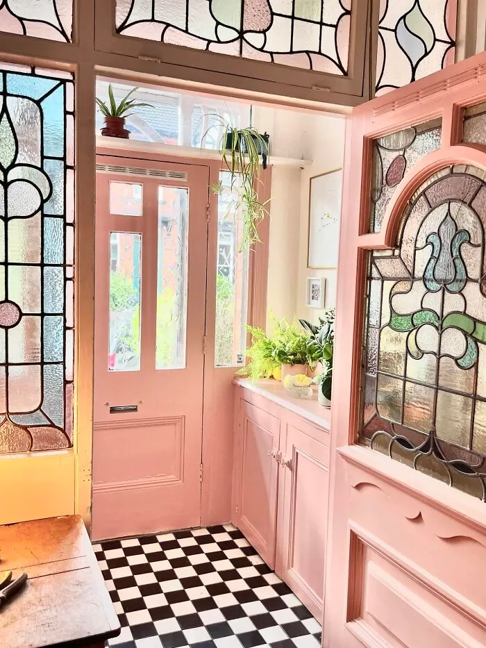 Painted My Front Door Pink And It Never Fails To Make Me Smile