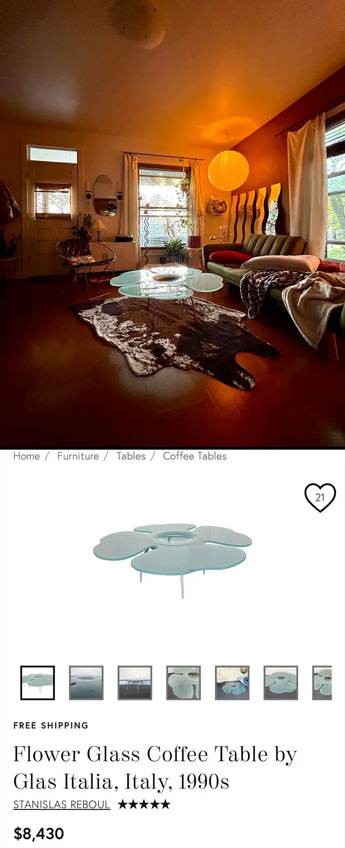 Paid $120 For This Coffee Table And Found It Online For Way More…