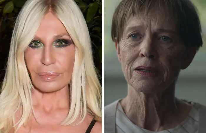 Donatella Versace y Judy Davis (1955)