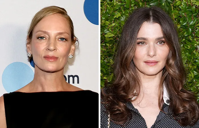 Uma Thurman y Rachel Weisz (1970)