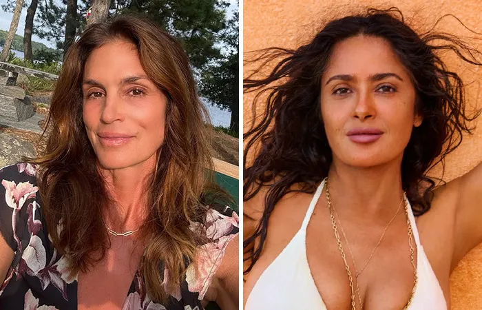 Cindy Crawford y Salma Hayek (1966)
