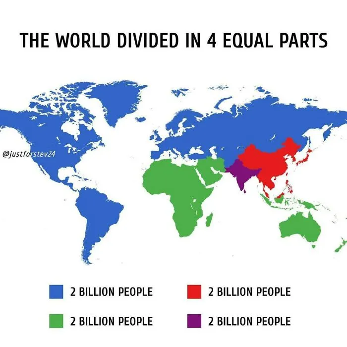 45 Fun Geography Facts And Maps That May Teach You Something New About The World