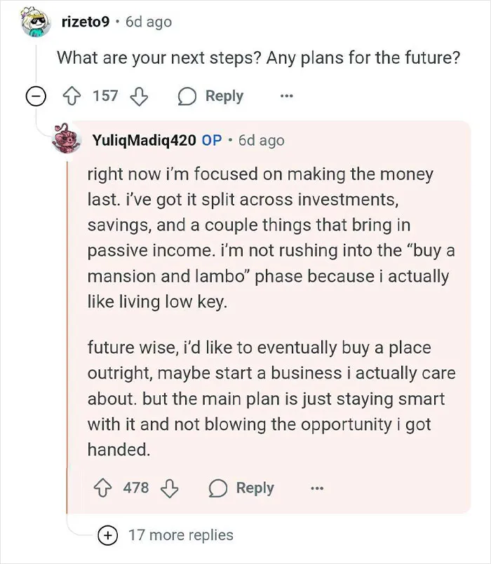 Guy Wins $14 Million, Tells No One, And Answers People’s Questions About His Life