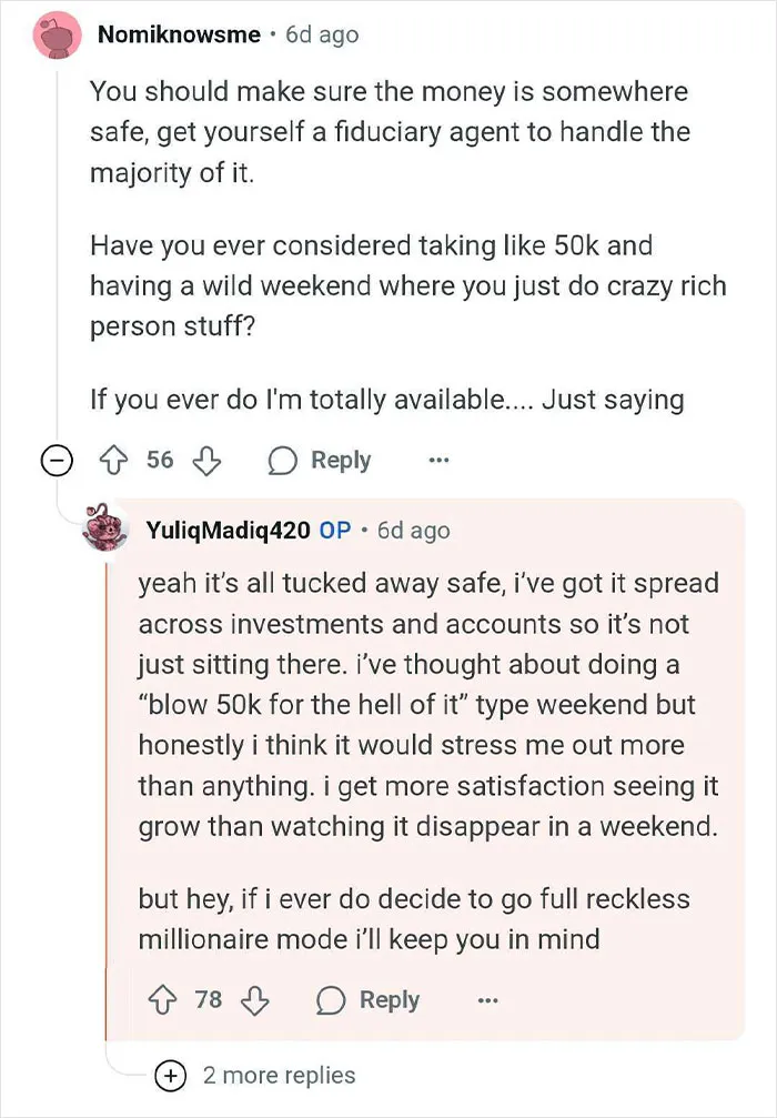 Guy Wins $14 Million, Tells No One, And Answers People’s Questions About His Life