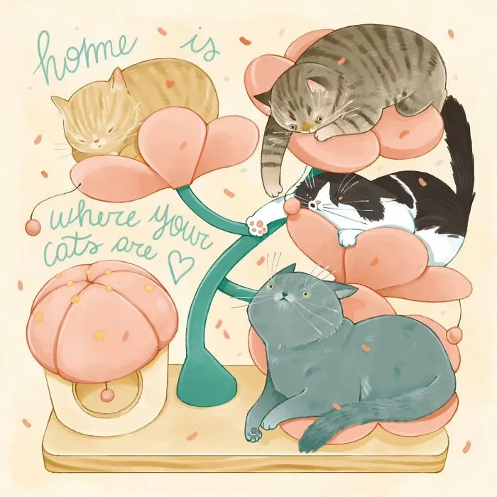 40 Adorable And Heartwarming Illustrations By Martina Brancato To Brighten Your Day