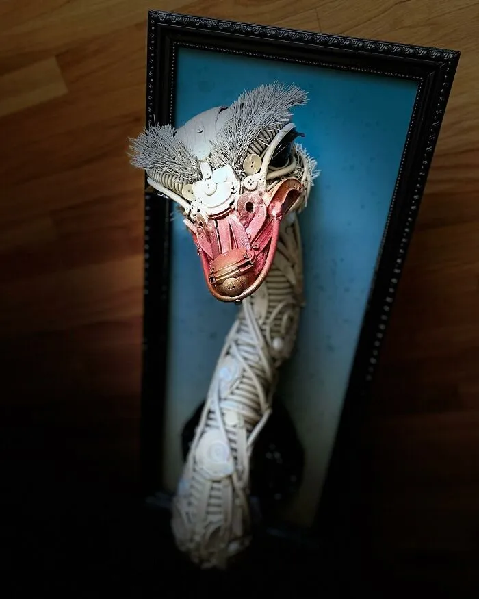This Artist Creates Incredible Sculptures Out Of Stuff That's Been Thrown Away (30 Pics)