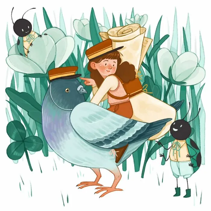 40 Adorable And Heartwarming Illustrations By Martina Brancato To Brighten Your Day
