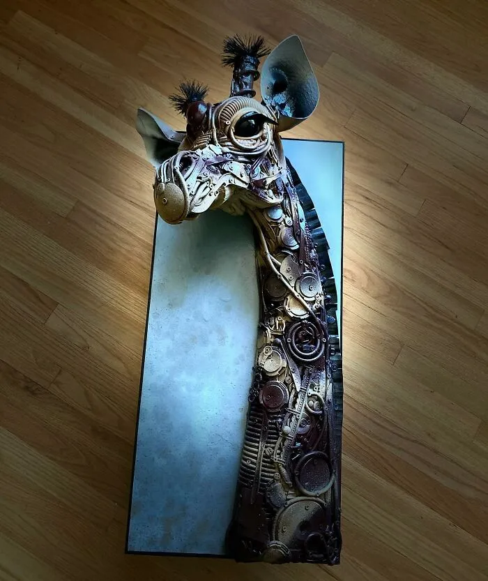 This Artist Creates Incredible Sculptures Out Of Stuff That's Been Thrown Away (30 Pics)