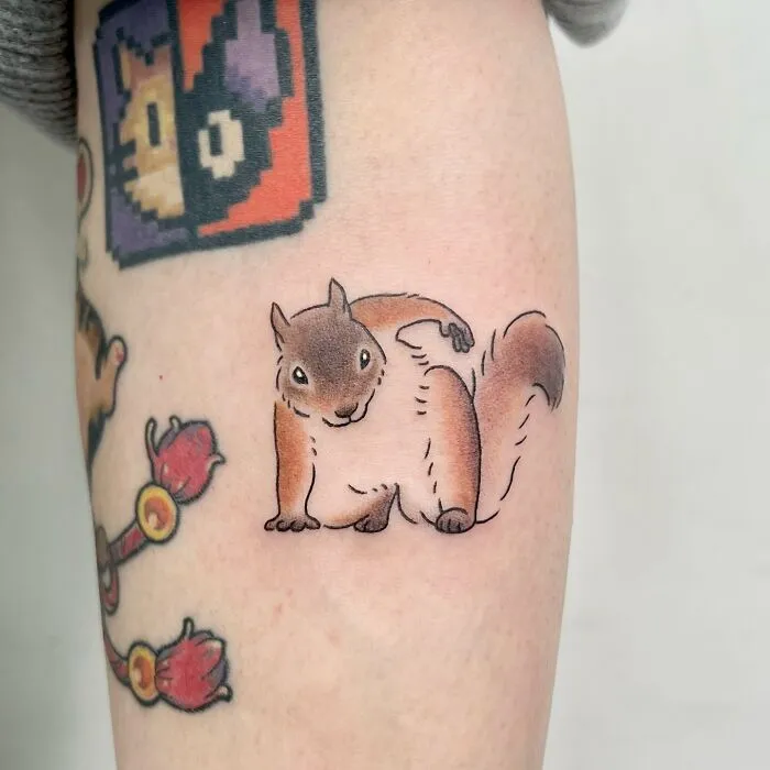 Funny, Cute, And Irresistible Tattoos That Bring Smiles (36 Pics)
