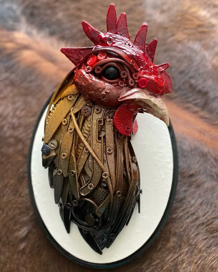 This Artist Creates Incredible Sculptures Out Of Stuff That's Been Thrown Away (30 Pics)