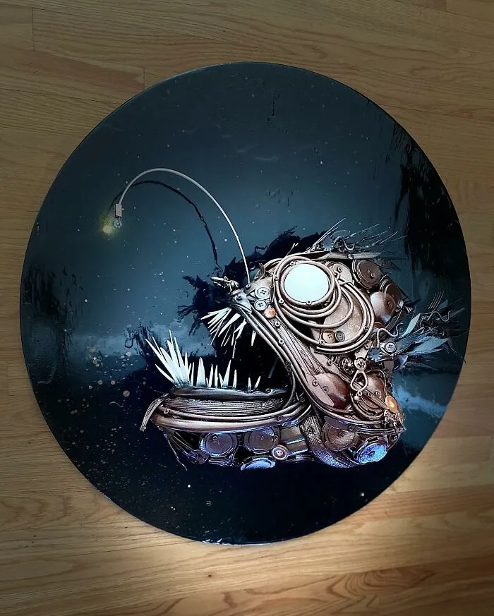 This Artist Creates Incredible Sculptures Out Of Stuff That's Been Thrown Away (30 Pics)
