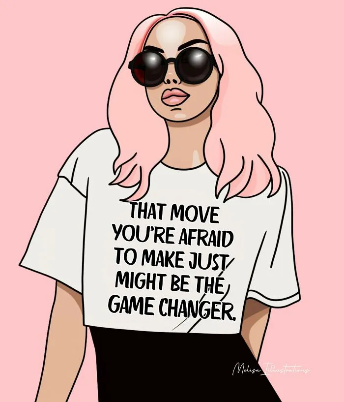 This Illustrator Creates Inspiring Artworks That Motivate Women To Show Up For Themselves (31 Pics)