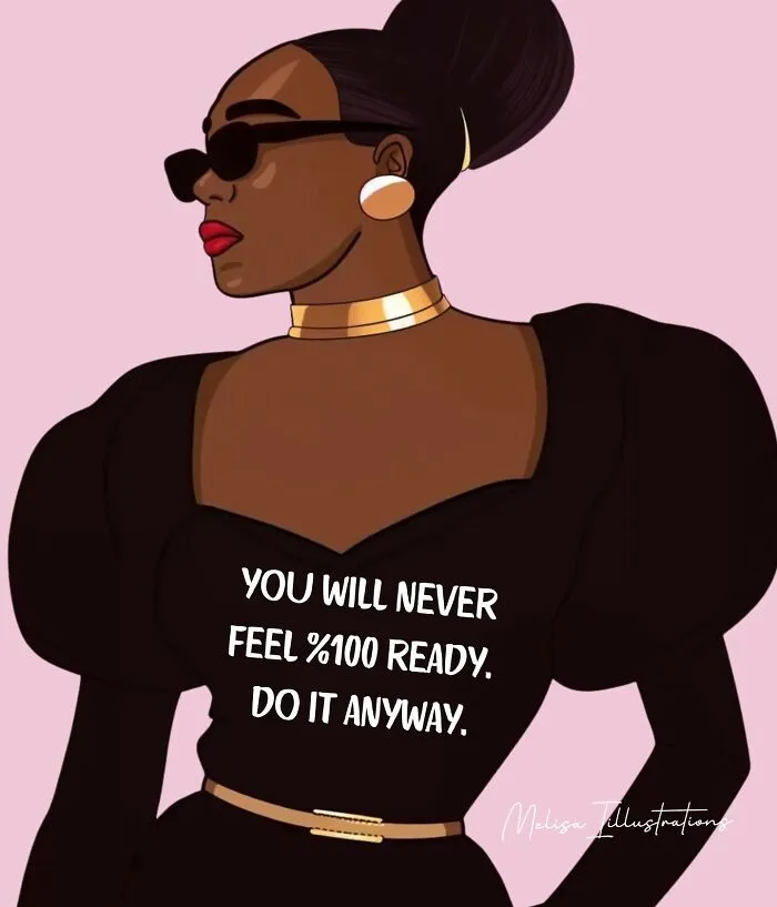 This Illustrator Creates Inspiring Artworks That Motivate Women To Show Up For Themselves (31 Pics)