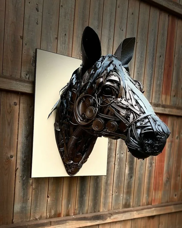 This Artist Creates Incredible Sculptures Out Of Stuff That's Been Thrown Away (30 Pics)