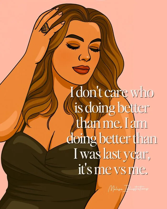 This Illustrator Creates Inspiring Artworks That Motivate Women To Show Up For Themselves (31 Pics)