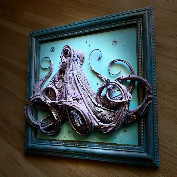 This Artist Creates Incredible Sculptures Out Of Stuff That's Been Thrown Away (30 Pics)