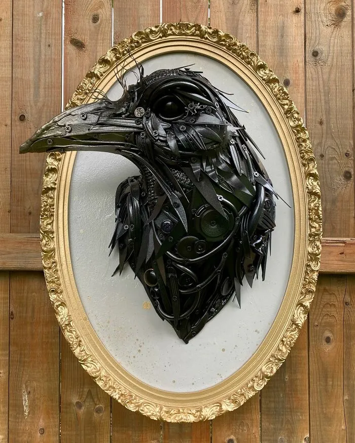 This Artist Creates Incredible Sculptures Out Of Stuff That's Been Thrown Away (30 Pics)