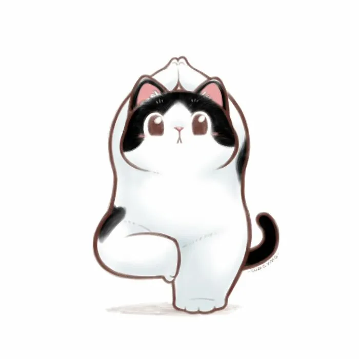 50 Adorable And Playful Cat Illustrations That Might Make Your Heart Melt