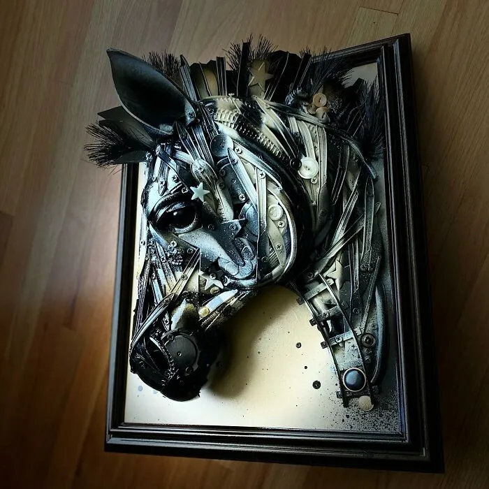 This Artist Creates Incredible Sculptures Out Of Stuff That's Been Thrown Away (30 Pics)