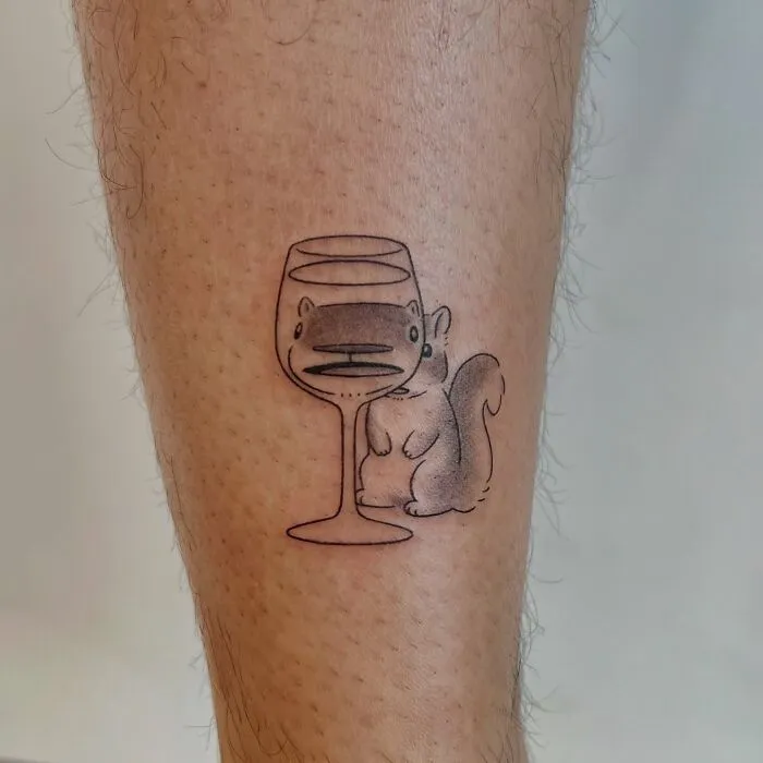 Funny, Cute, And Irresistible Tattoos That Bring Smiles (36 Pics)