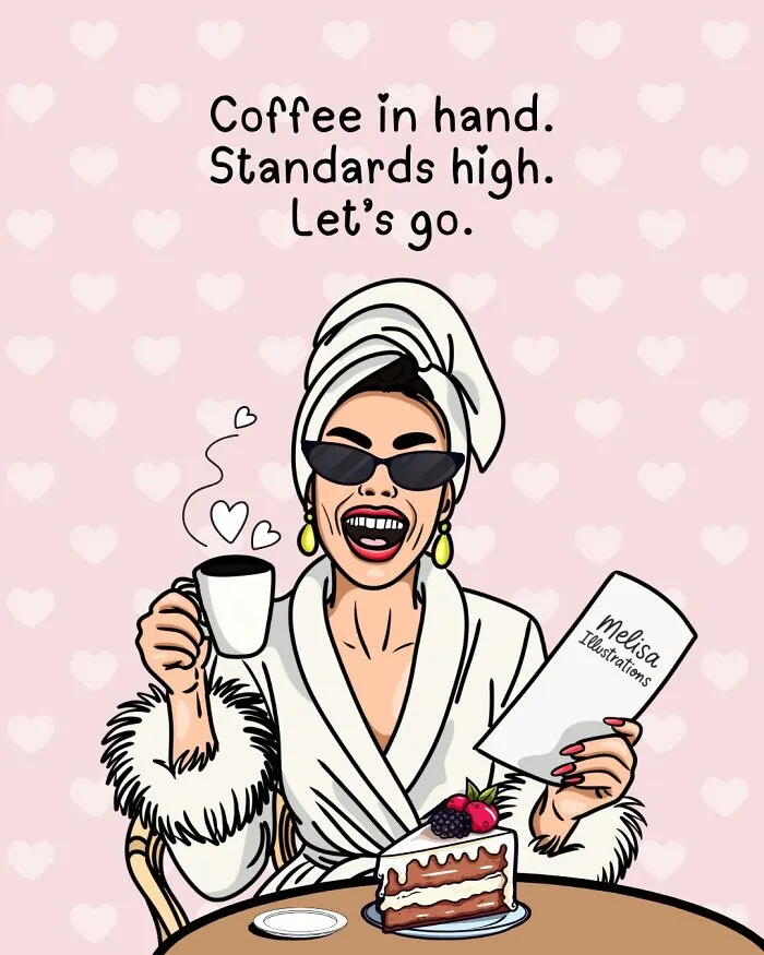 This Illustrator Creates Inspiring Artworks That Motivate Women To Show Up For Themselves (31 Pics)