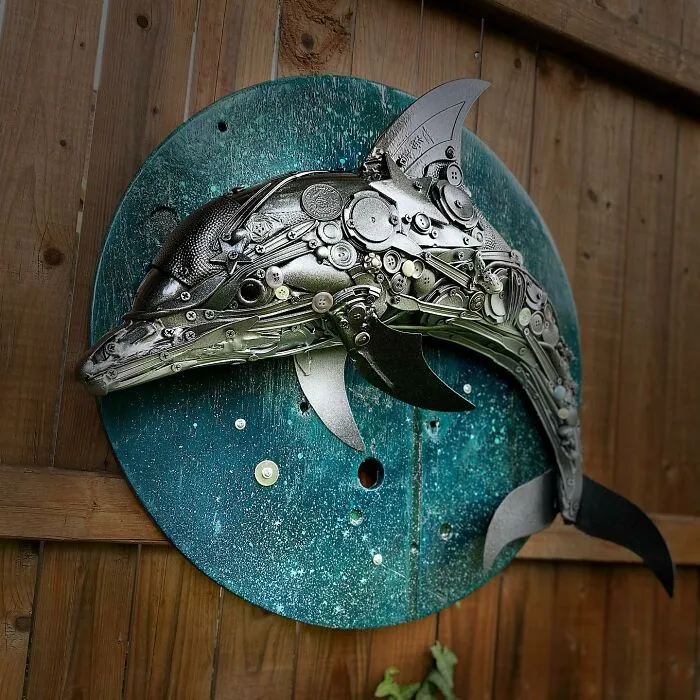 This Artist Creates Incredible Sculptures Out Of Stuff That's Been Thrown Away (30 Pics)