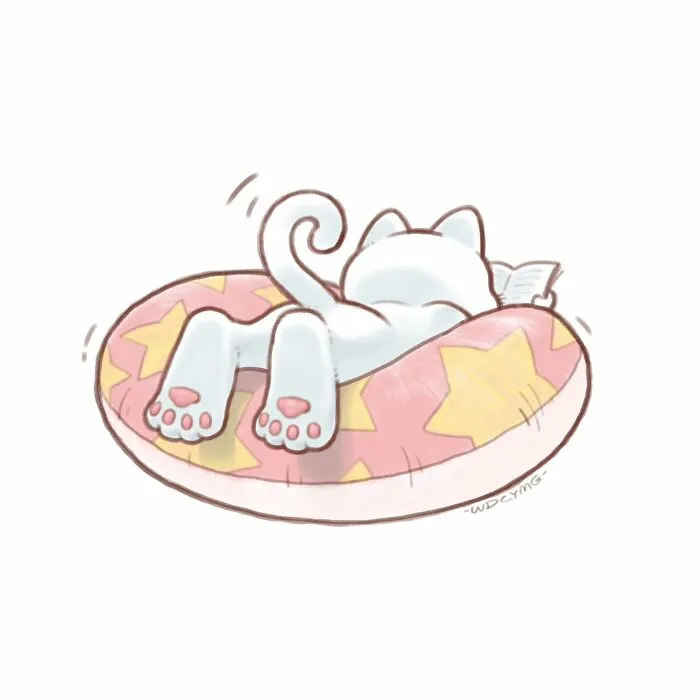 50 Adorable And Playful Cat Illustrations That Might Make Your Heart Melt