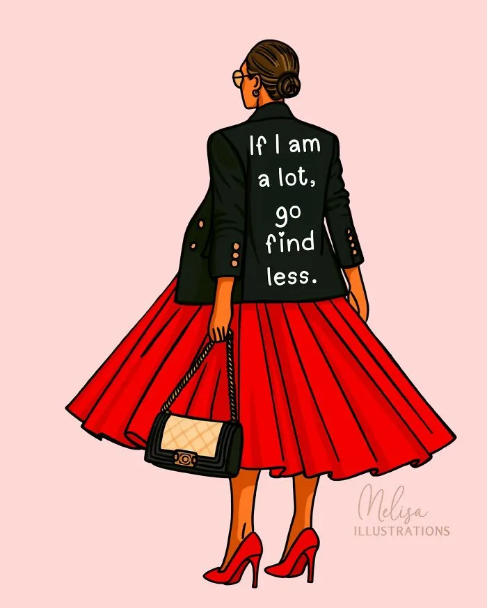 This Illustrator Creates Inspiring Artworks That Motivate Women To Show Up For Themselves (31 Pics)