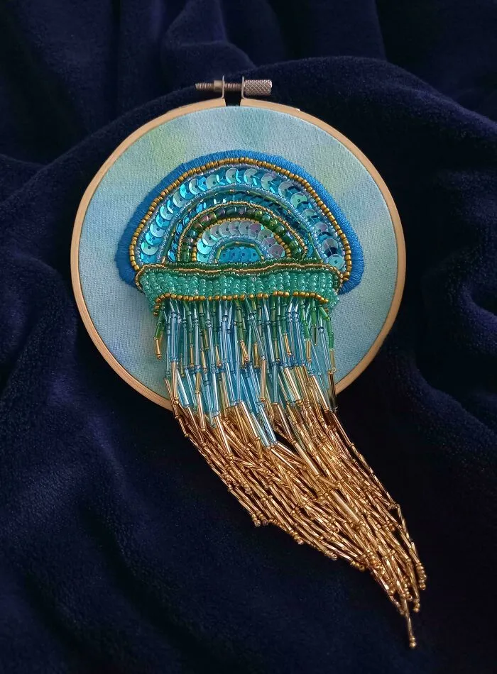 Jellyfish Beads And Infinite Patience, By Me