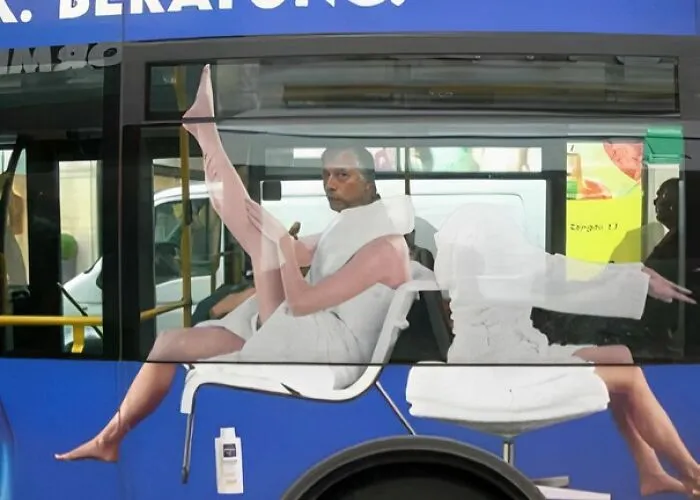 Funny Bus Ad