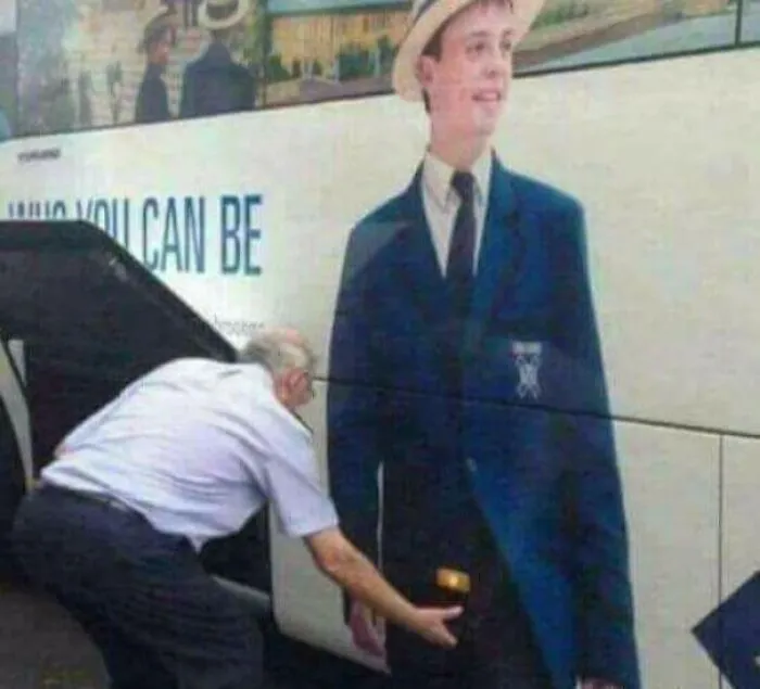 Catholic School Bus Design Fail