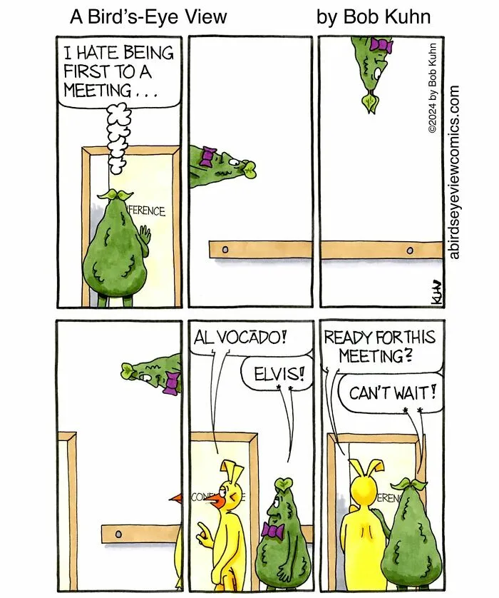 30 Comics From ‘A Bird’s-Eye View’ That Highlight The Humor Of Office Culture