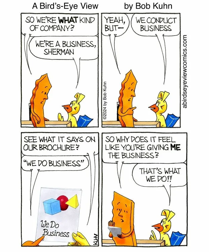 30 Comics From ‘A Bird’s-Eye View’ That Highlight The Humor Of Office Culture