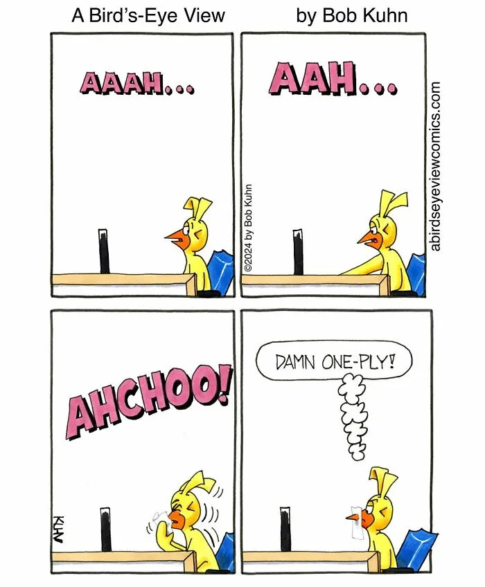 30 Comics From ‘A Bird’s-Eye View’ That Highlight The Humor Of Office Culture