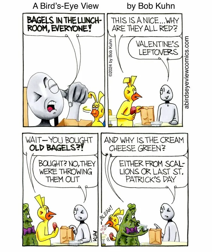 30 Comics From ‘A Bird’s-Eye View’ That Highlight The Humor Of Office Culture
