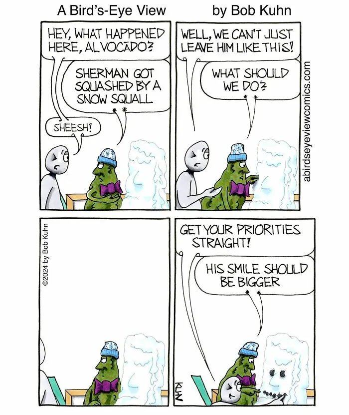 30 Comics From ‘A Bird’s-Eye View’ That Highlight The Humor Of Office Culture