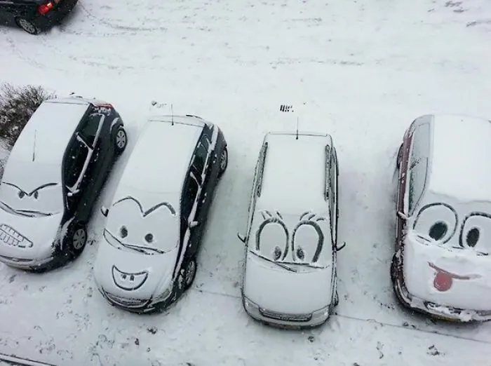 Someone Vandalized These Parked Cars