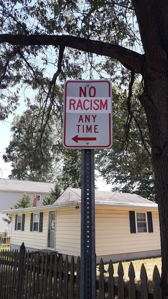 As Seen In My Neighborhood! :) (40 Years Ago, Klan Members Held Meetings At The Neighborhood Clubhouse.)