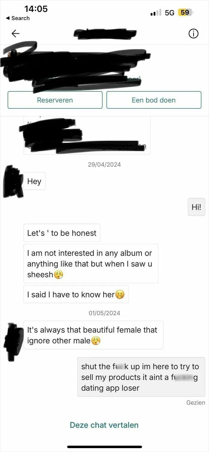 When Men Think It’s Tinder (No Personal Info)